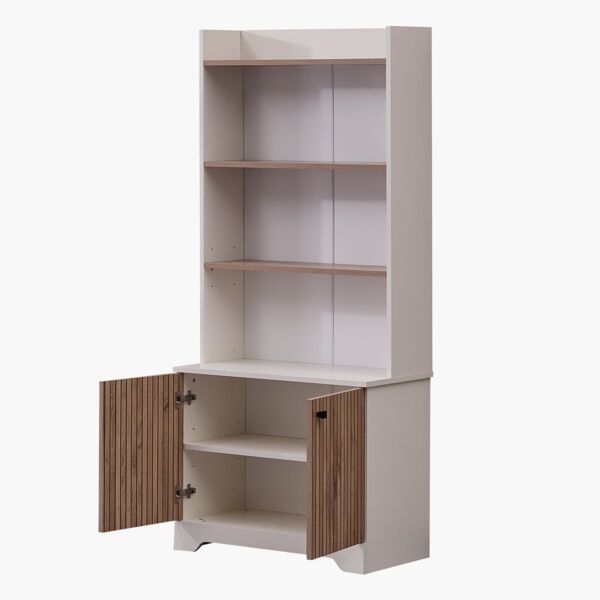 خزانة كتب ببابين من بولو