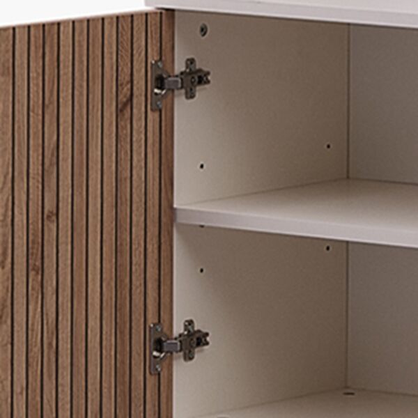 خزانة كتب ببابين من بولو