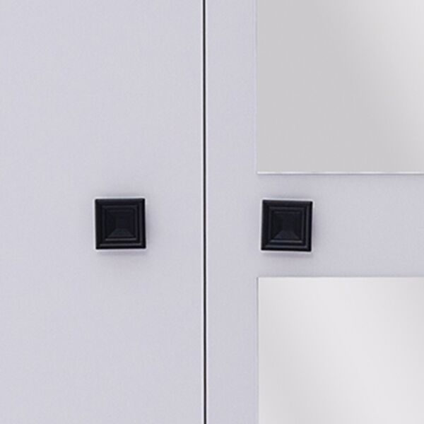 دولاب ملابس 4 أبواب مع 2 مرآة من ستار