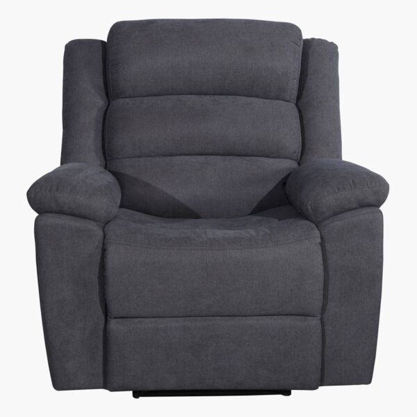 كرسي استرخاء بمساند ذراعين قماش من زنوبيا