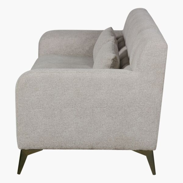 كنبة قماش 3 مقاعد ووسادتين من ماجنوم