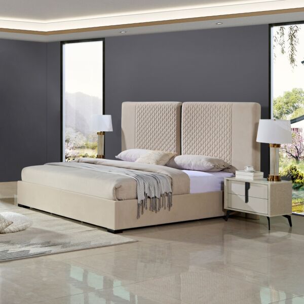 طقم غرفة نوم كينج - 6 قطع من جرانديورا - 180x200 سم