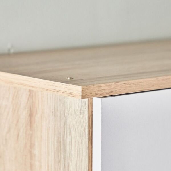 خزانة مطبخ 4 أبواب بدرج من ألفوردي