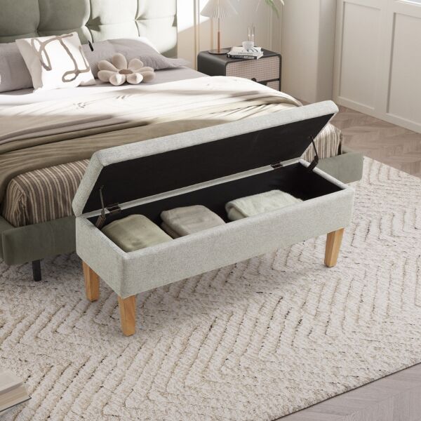 مقعد بنش ماريتا بمساحة تخزين من كارول