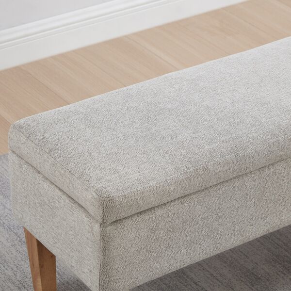 مقعد بنش ماريتا بمساحة تخزين من كارول