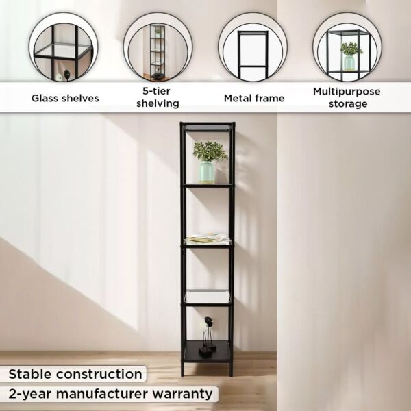 وحدة رفوف طويلة مع 3 أرفف من آرك - أوري