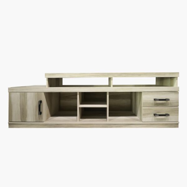 طاولة تليفزيون بباب ودرجين 75 بوصة فايس