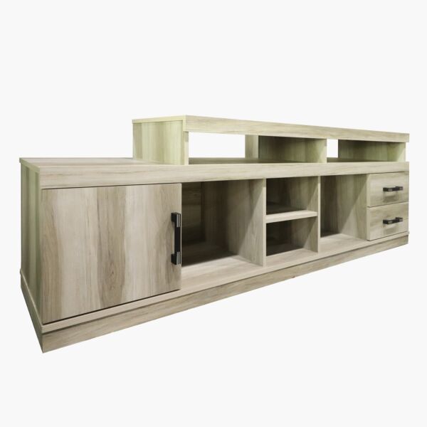 طاولة تليفزيون بباب ودرجين 75 بوصة فايس