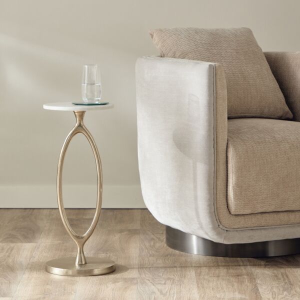 طاولة زينة بسطح من الرخام الأصلي - سيدرو