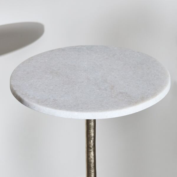 طاولة جانبية بسطح رخام - ديون