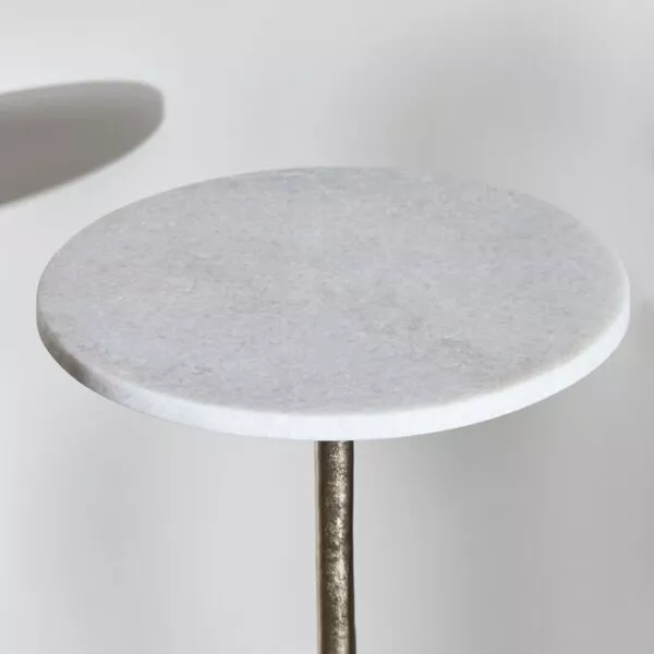طاولة جانبية بسطح رخام - ديون