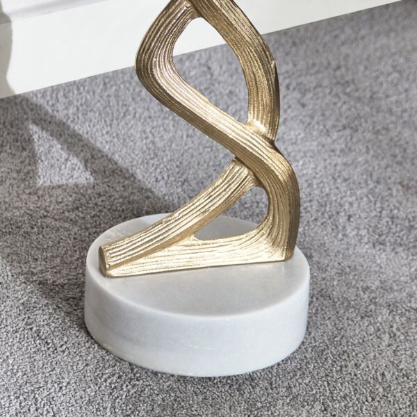 طاولة جانبية بسطح رخام من هيدي