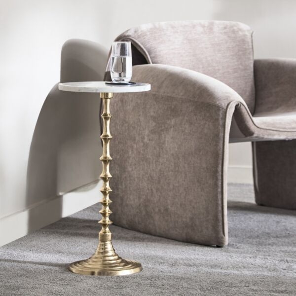 طاولة زينة بسطح رخام من روما