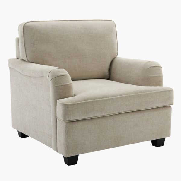 كرسي قماش بمساند ذراعين من كاليفورنيا إن اكس تي