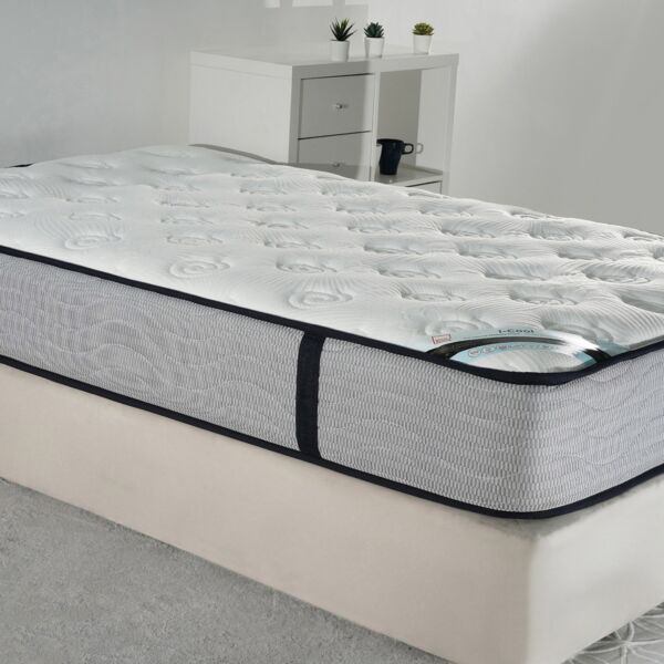 مرتبة توين ميموري فوم بنوابض جيبية من آي كول جل إنفيوزد