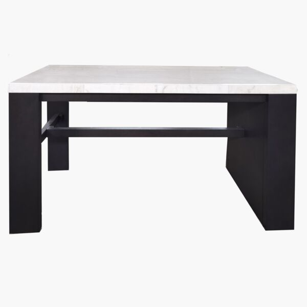 طقم طاولة مطبخ بسطح رخام 4 مقاعد من أورلاندو