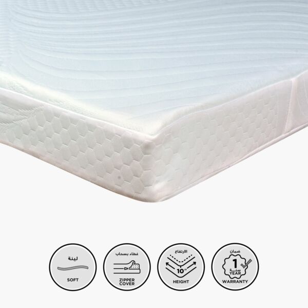 مرتبة إسفنجية للأطفال الصغار بغطاء قابل للغسل آي كودي نيكست