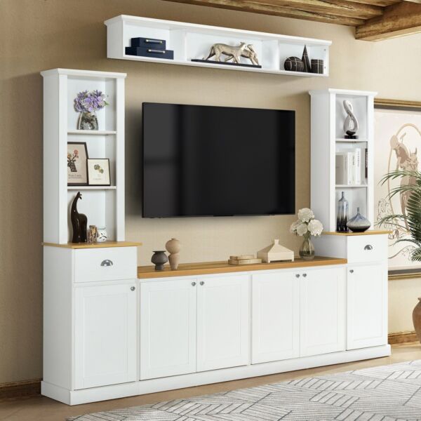 طاولة تلفزيون للحائط للأجهزة حتى 60 بوصة من سكاي