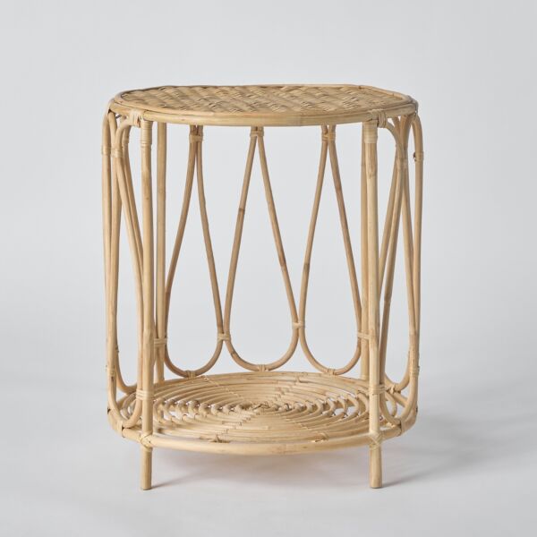 طاولة جانبية روطان طبيعي من بوهو بليس