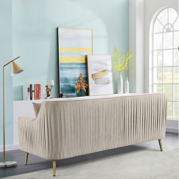 كنبة قماش 3 مقاعد مع وسادتين من سيفيل إن إكس تي