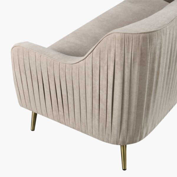 كنبة قماش مقعدين مع وسادتين من سيفيل إن إكس تي