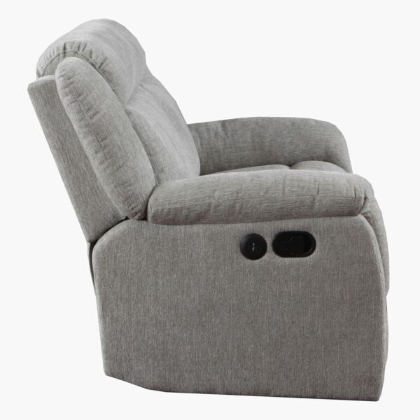 كنبة استرخاء قماش مقعدين مع يو إس بي من جين