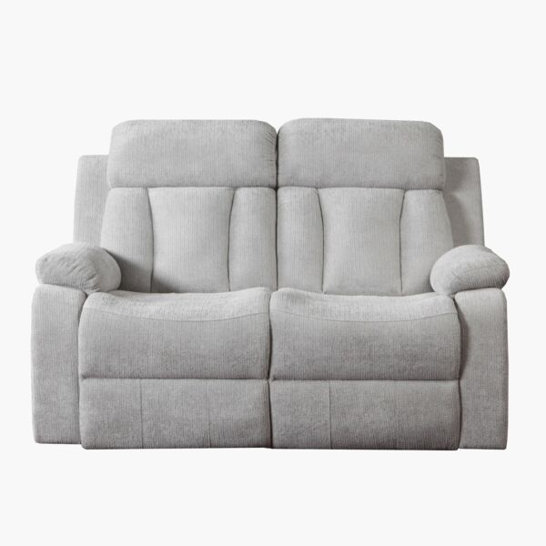 كنبة استرخاء قماش كهرباء بمقعدين مع منفذ يو إس بي من دالاس