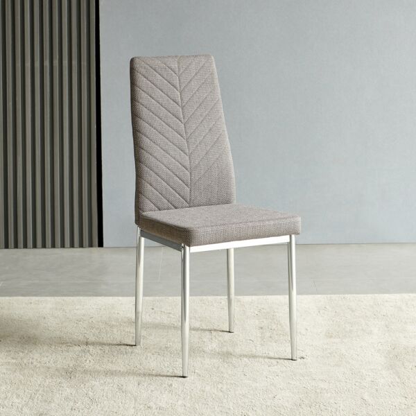 طقم طاولة طعام الحجر الملبد 4 مقاعد سيان