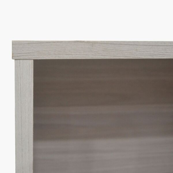 سرير توين ذكي مع لوح رأسي بمساحة تخزين من إلموود - 120x200 سم