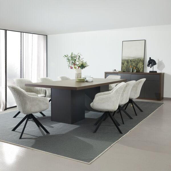 طاولة طعام 8 مقاعد وينشستر