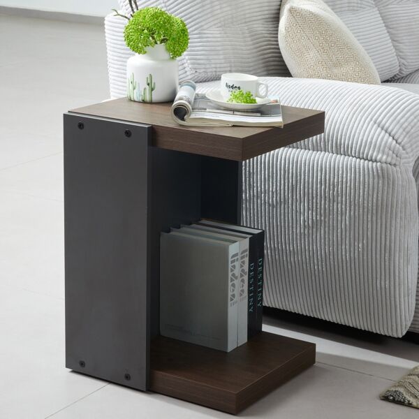 طاولة جانبية حرف سي من وينشستر