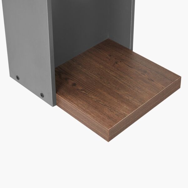 طاولة جانبية حرف سي من وينشستر