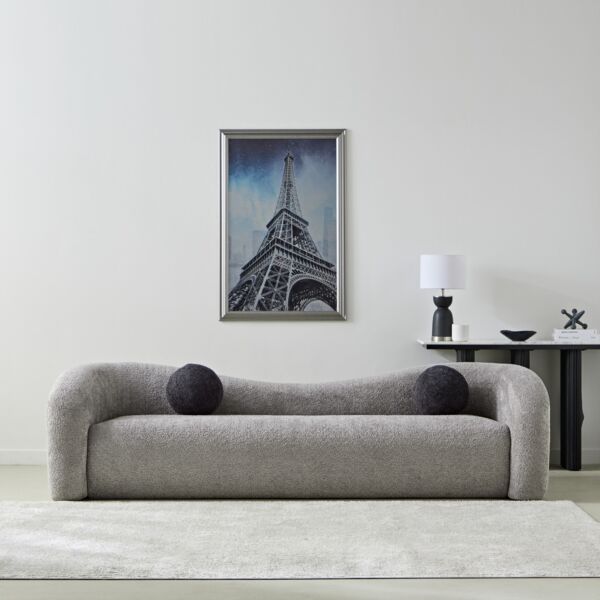 كنبة قماش 4 مقاعد مع وسادتين من باليرمو