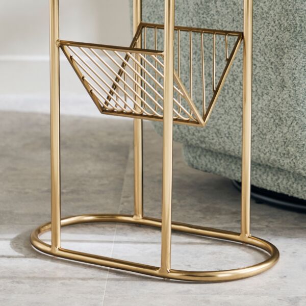 طاولة بسطح من الرخام الأصلي من مارجو