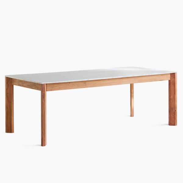 طاولة طعام سطح رخامي 8 مقاعد ميدتاون