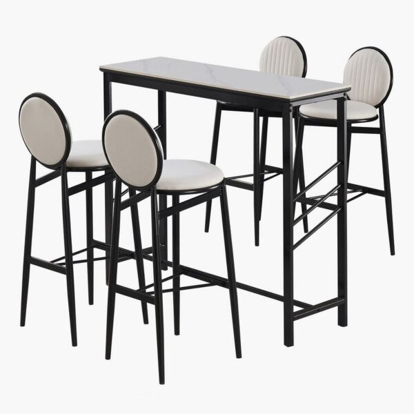 طاولة مرتفعة من الحجر الملبد من مارتون