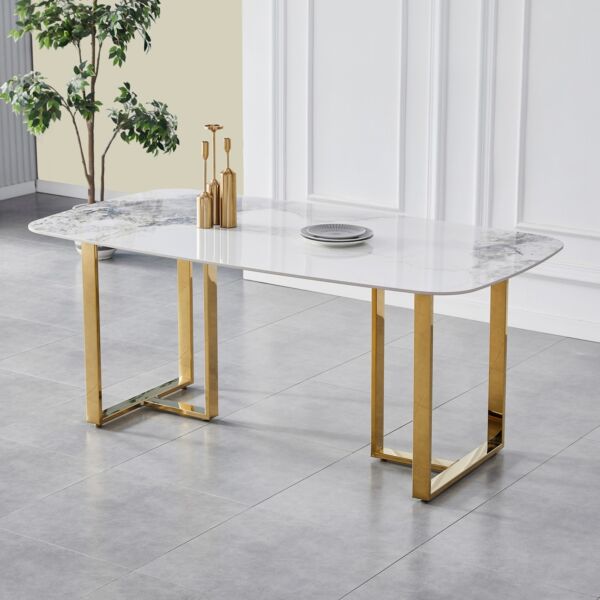 طقم سفرة من الحجر الملبد 10 مقاعد كراون من بيرل