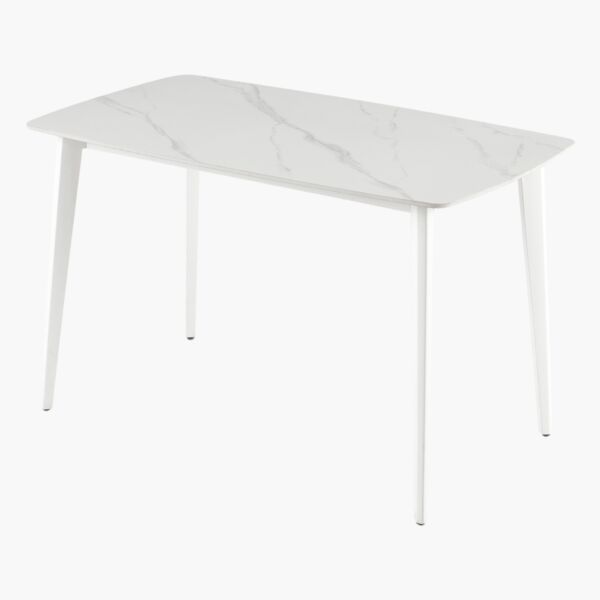 طاولة طعام حجر ملبد 4 مقاعد أواسيس