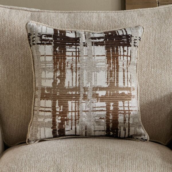 كنبة قماش بمساند ذراعين مع وسادة من أوربان