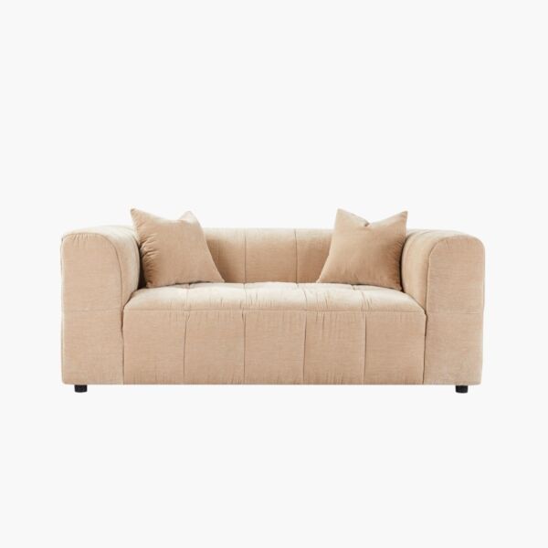 كنبة ثنائية مع وسادتين بلوب