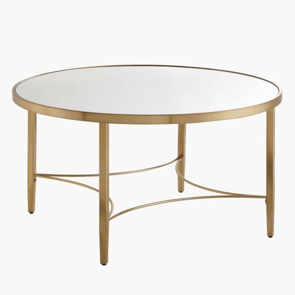 طاولة قهوة بسطح مرآة من أرتيسون