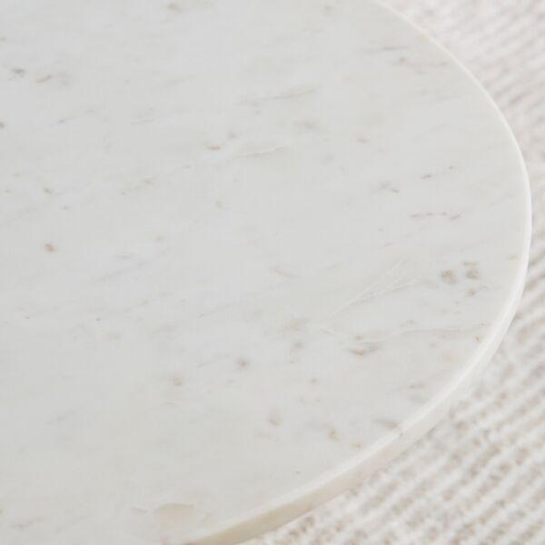 طاولة قهوة بسطح من الرخام الأصلي من كاسبيان