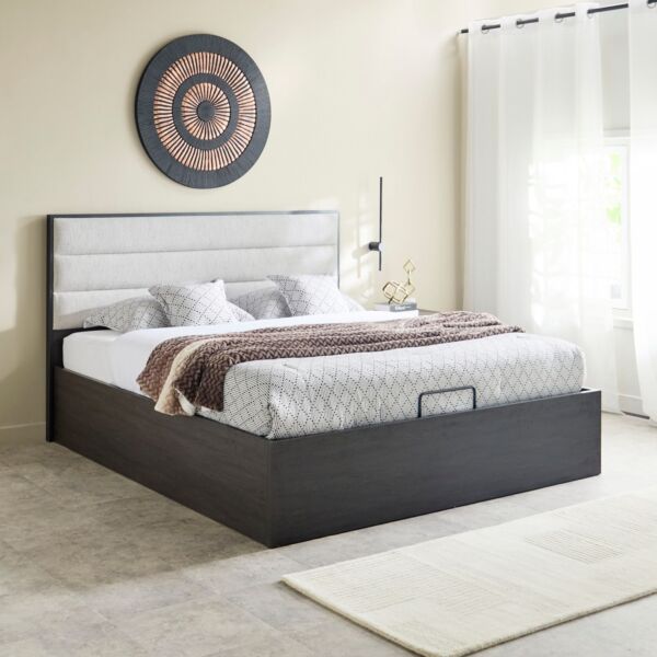 سرير كينج بمساحة تخزين هيدروليك من فينيتو - 180x200 سم