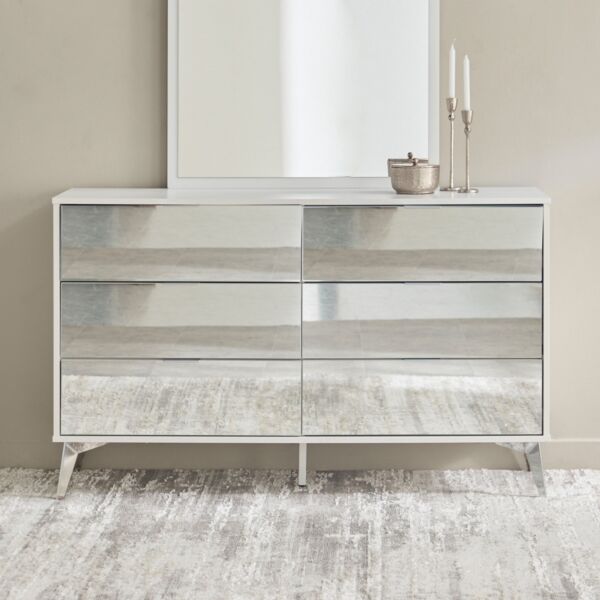 طاولة تزيين ماستر 6 أدراج بدون مرآة من فينيتو