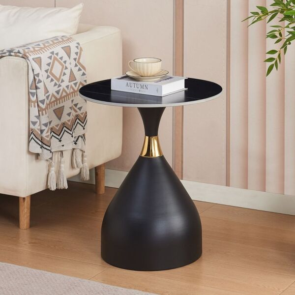 طاولة جانبية سيراميك من الحجر المتكلس من موڤو ڤينوس