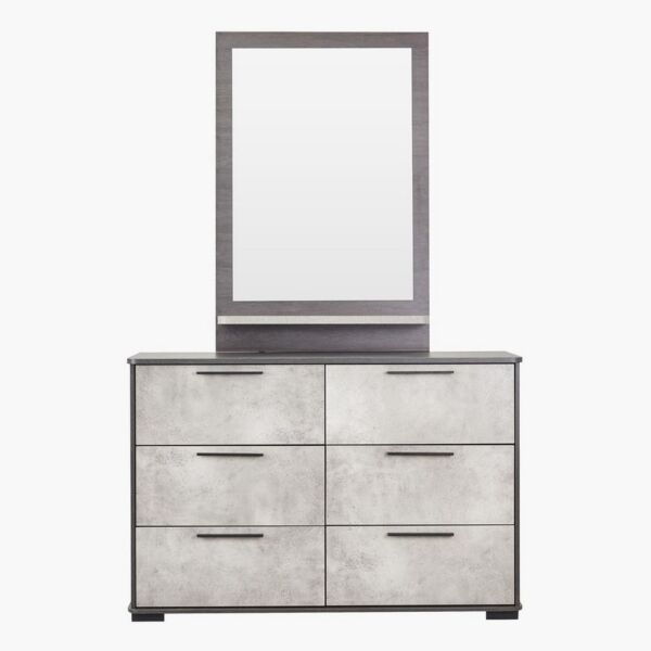 مرآة طاولة تزيين مع رف من سكوت