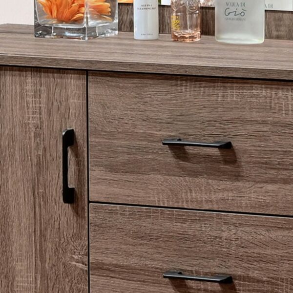 طاولة تزيين مع مرآة من أويسيس