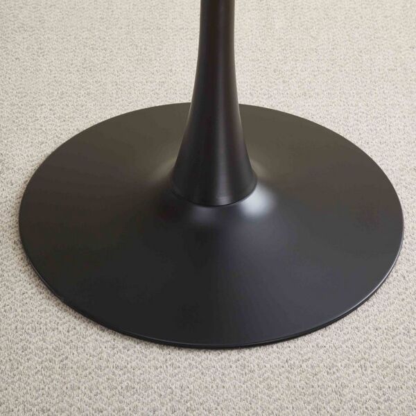 طاولة طعام حجر جيري مستديرة لشخصين من إلفيس