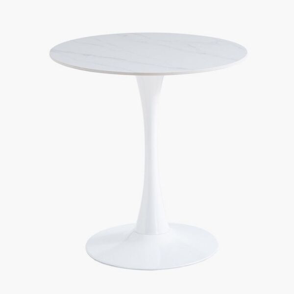 طاولة طعام حجر جيري بمقعدين من إلفيس