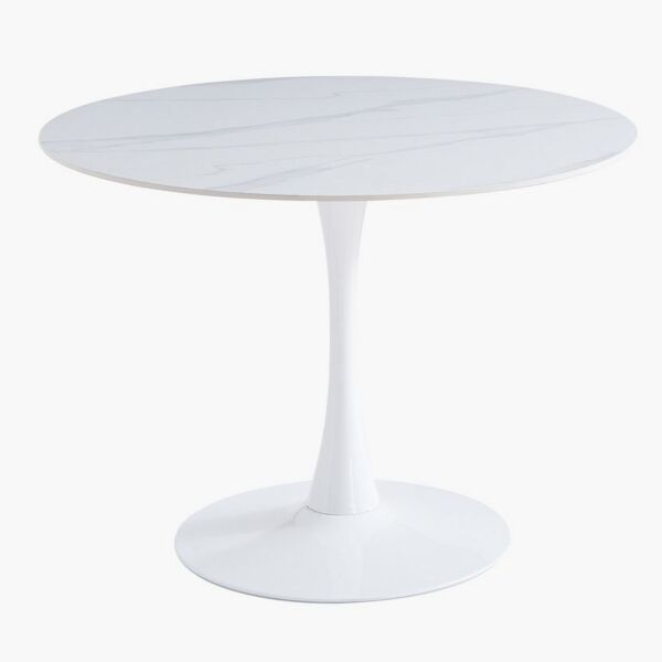 طاولة طعام حجر جيري 4 مقاعد من ألفيس